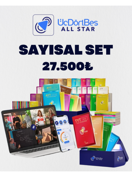 345 ALL STAR SAYISAL SET